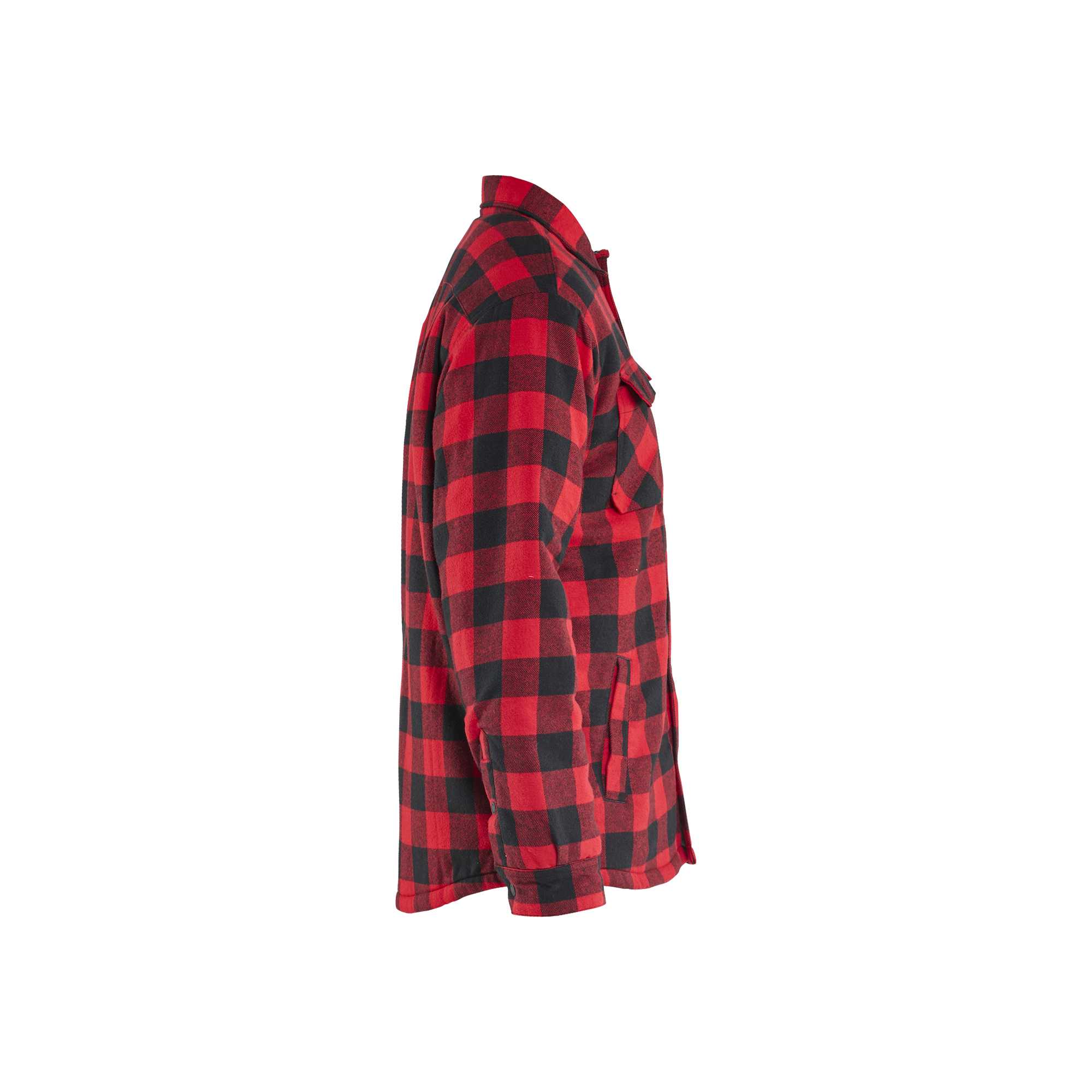 BLAKLADER 47041168 Pile Lined Flannel Shirt Work Jacket MEN - 100% Cotton